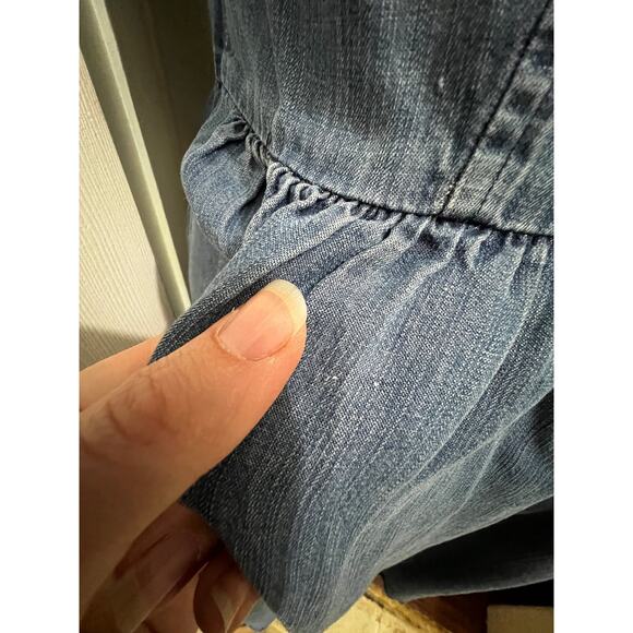 Denim Sleeveless Dress - Picture 7 of 9